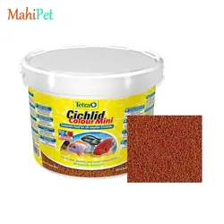غذای مخصوص ماهی تترا سیچلاید colour mini وزن 100 گرم