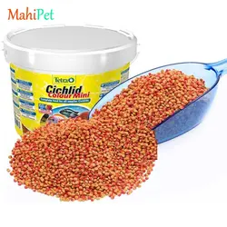 غذای مخصوص ماهی تترا سیچلاید colour mini وزن 100 گرم