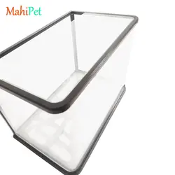 آکواریوم شیشه جلو خم قابدار ماهیران طول 31 سانتی متر