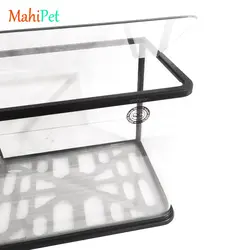 آکواریوم شیشه جلو خم قابدار ماهیران طول 37 سانتی متر