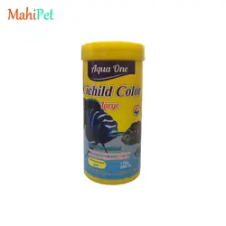 غذای ماهی سیچلاید آکوا وان Cichilid colors L وزن 110 گرم