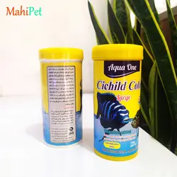 غذای ماهی سیچلاید آکوا وان Cichilid colors L وزن 110 گرم