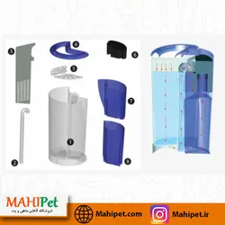 خرید آکواریوم فایتر بتا فلورا (2 لیتر) - ماهی پت| فروشگاه اینترنتی آکواریوم و ماهی