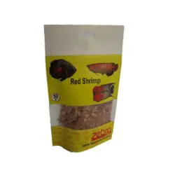 غذای ماهی زبرا مدل red shrimp وزن50 گرم