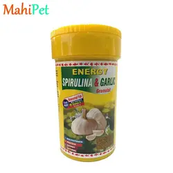 غذا ماهی انرژی مدل SPIRULINA &amp; GARLIC GRANULAT میلی لیتر 1000