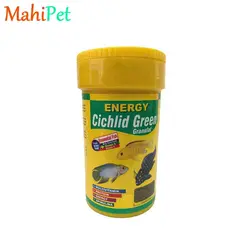 غذا ماهی انرژی مدل Cichilid green granulat میلی لیتر 100