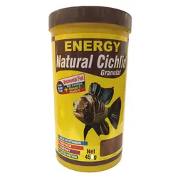 غذا ماهی انرژی مدل Natural Cichilid Granulatحجم 100 میلی لیتر