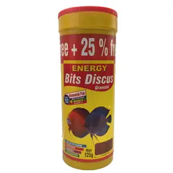 غذا ماهی انرژی مدل Bits Discus Granulat وزن 125 گرمئ0
