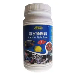 غذای ماهی آب شور ایستا مدل Marine fish food حجم 250 گرم