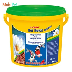 غذای مخصوص ماهی کوی سرا مدل koi royal وزن 100 گرم
