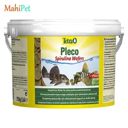غذای مخصوص ماهی گیاه خوار  تترا tetra pleco spirulina wafers وزن 50 گرمی