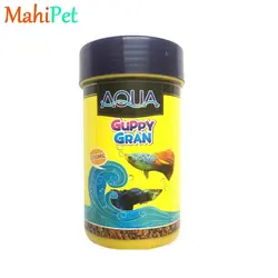 غذای ماهی آکوا مدل GUPPY GRAN حجم 100 میلی لیتر