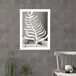 تابلو آینه طرح  برگ 1