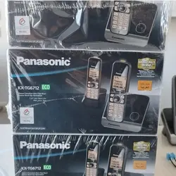 گوشی تلفن بی سیم پاناسونیک مدل KX-TG6712 ا Panasonic KX-TG6712 Cordless Phone