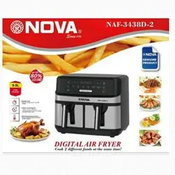 سرخ کن دوقلو نوا مدل 3438