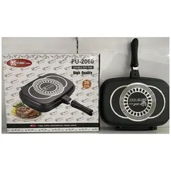 ماهیتابه رژیمی فوما سایز 36 مدل FU-2060 ا -Double Fry Pan Fuma FU-2060-