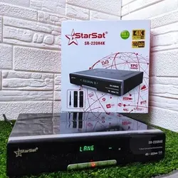 استارست 220 فورکی گیرنده جدید باکیفیت و صدرنشین برند استارست فورکی STARSAT 200 H04K