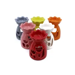 مشخصات، قیمت و خرید اسانس سوز سرامیکی مدل لاله | شهر سفال