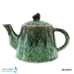قیمت و خرید قوری سرامیکی طرح ماربل در دو مدل | شهر سفال