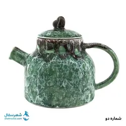 قیمت و خرید قوری سرامیکی طرح ماربل در دو مدل | شهر سفال
