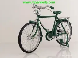 ماکت فلزی دوچرخه کلاسیک (RETRO BICYCLE 1:10) سبز