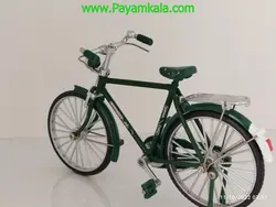 ماکت فلزی دوچرخه کلاسیک (RETRO BICYCLE 1:10) سبز