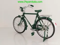 ماکت فلزی دوچرخه کلاسیک (RETRO BICYCLE 1:10) سبز