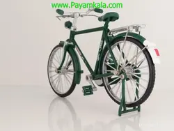 ماکت فلزی دوچرخه کلاسیک (RETRO BICYCLE 1:10) سبز