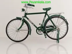 ماکت فلزی دوچرخه کلاسیک (RETRO BICYCLE 1:10) سبز