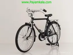 ماکت فلزی دوچرخه کلاسیک (RETRO BICYCLE 1:10) مشکی