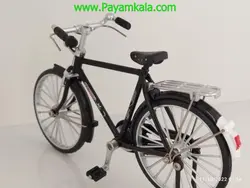 ماکت فلزی دوچرخه کلاسیک (RETRO BICYCLE 1:10) مشکی