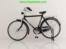 ماکت فلزی دوچرخه کلاسیک (RETRO BICYCLE 1:10) مشکی