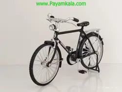 ماکت فلزی دوچرخه کلاسیک (RETRO BICYCLE 1:10) مشکی