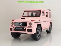 ماکت بنز جی کلاس (BENZ G-CLASS BY CHEZHI)(1:24)(CZ118A) صورتی