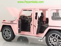 ماکت بنز جی کلاس (BENZ G-CLASS BY CHEZHI)(1:24)(CZ118A) صورتی