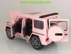 ماکت بنز جی کلاس (BENZ G-CLASS BY CHEZHI)(1:24)(CZ118A) صورتی