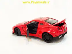 ماکت نیسان (NISSAN GTR MINIAUTO)(3223-12B) اسپرت قرمز