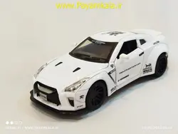 ماکت نیسان (NISSAN GTR MINIAUTO)(3223-12B) اسپرت سفید