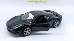 ماکت فلزی فراری 1:24 (DIECAST METAL) مشکی ماشین فلزی فراری
