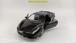 ماکت فلزی فراری 1:24 (DIECAST METAL) مشکی ماشین فلزی فراری