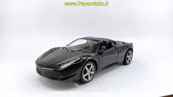 ماکت فلزی فراری 1:24 (DIECAST METAL) مشکی ماشین فلزی فراری