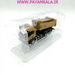 ماکت فلزی کامیون کمپرسی (DUMP TRUCK HUINA 1:50)
