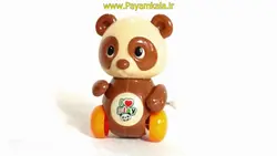 اسباب بازی کوکی خرس پاندا قهوه ای (کد6626)