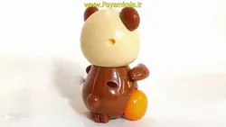 اسباب بازی کوکی خرس پاندا قهوه ای (کد6626)