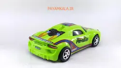 اسباب بازی ماشین پورشه پلاستیکی (DORJ TOY) سبز