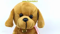 عروسک پولیشی آویز سگ (MAX DOG-1274) قهوه ای