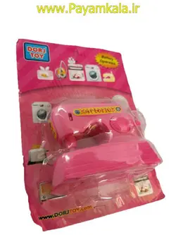 اسباب بازی چرخ خیاطی روکارتی درج (بامبی)