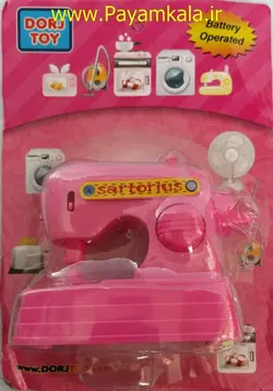 اسباب بازی چرخ خیاطی روکارتی درج (بامبی)