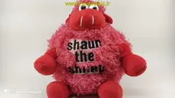 عروسک پولیشی بره ناقلا (SHAUN THE SHEEP 1789) قرمز