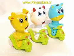اسباب بازی کوکی گربه کله فشاری آبی  پیام کالا فروشنده اسباب بازی و ماشین فلزی میباشد